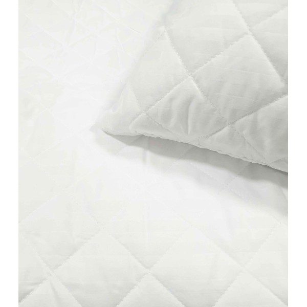 Επίστρωμα Καπιτονέ Microfiber Διπλό 150x200+35εκ. Stipe Komvos Home 7046052-1