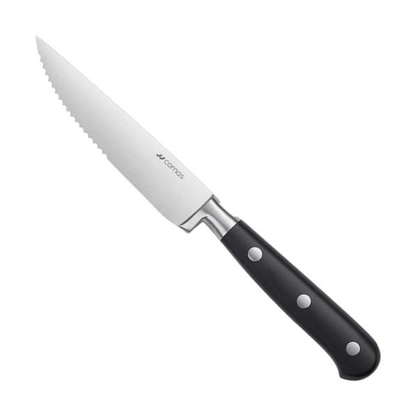 Comas Μαχαίρι Steak 18/10 Με Ξύλινη Λαβή Pakka Black