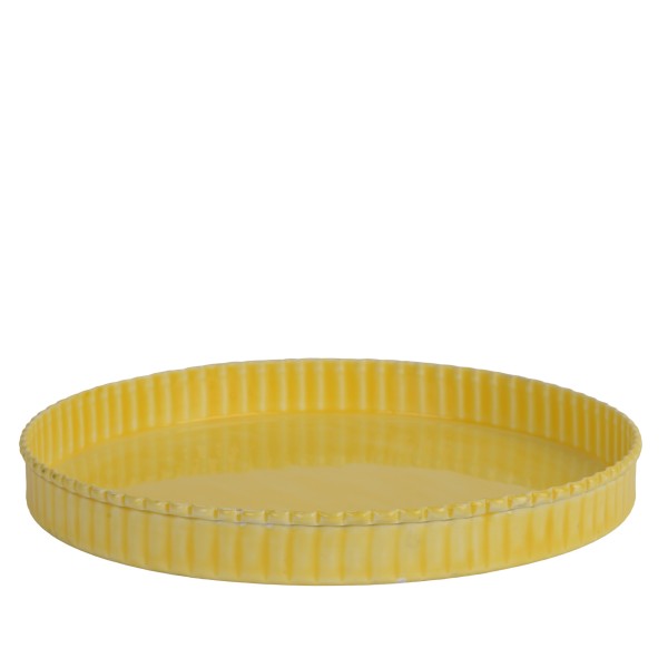 Beauty Home Μεταλλικός Δίσκος Φ30 Κίτρινο