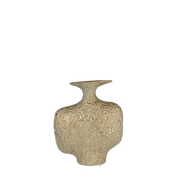 ΚΕΡΑΜΙΚΟ ΒΑΖΟ ΣΑΓΡΕ ΓΚΡΙ ΧΡΥΣΟ  21X8,3X24,5CM