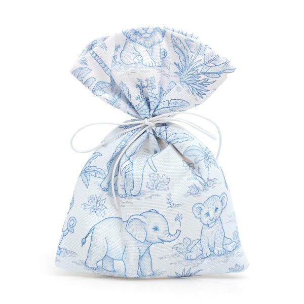 Beauty Home ΠΟΥΓΚΙ 12 x 17 cm Παιδικά Ζώα Της Ζούγκλας Γαλάζιο