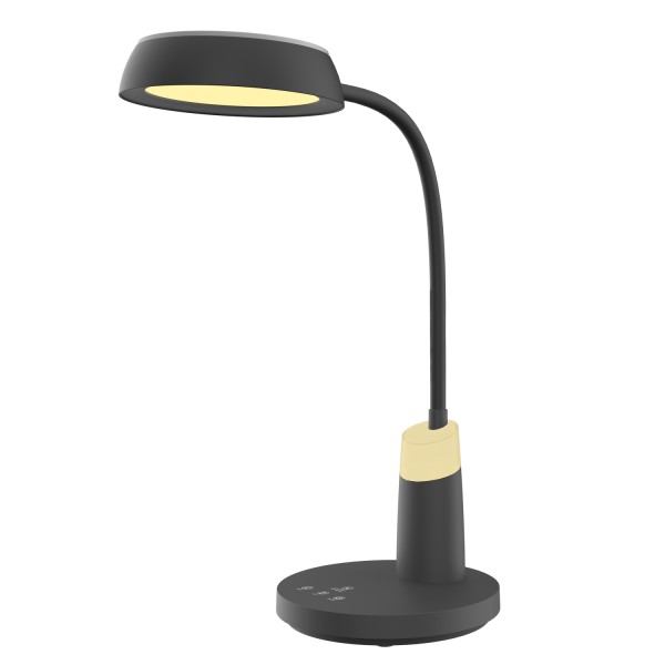 ΦΩΤΙΣΤΙΚΟ ΓΡΑΦΕΙΟΥ LED ACA BL1315LΒΚ ΜΑΥΡΟ 10W CCT 3000K/3800K/5700K 500LM