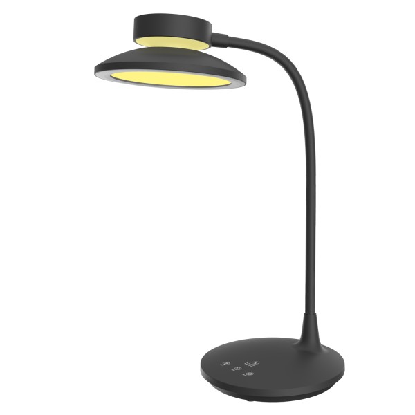 ΦΩΤΙΣΤΙΚΟ ΓΡΑΦΕΙΟΥ LED ACA BL1317LΒΚ ΜΑΥΡΟ 10W CCT 3000K/3800K/5700K 500LM