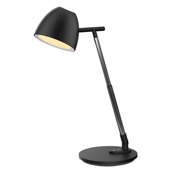 ΦΩΤΙΣΤΙΚΟ ΓΡΑΦΕΙΟΥ LED ACA BL1528BK ΜΑΥΡΟ 8W CCT 3000K/4100K/6300K 580LM