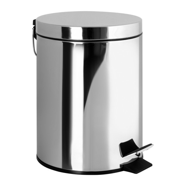 Κάδος Απορριμμάτων 12L Stainless Steel Φ25x41.5cm AWD02030008