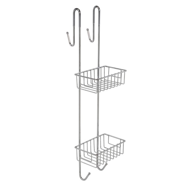 Κρεμαστή Ραφιέρα Stainless Steel Chrome 18x17x70cm AWD02081423