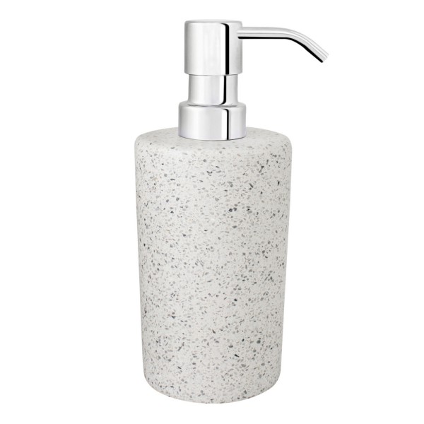 Q BATH Δοχείο Κρεμοσάπουνου από Μάρμαρο 200ml Φ7.3x17.5cm AWD02341549