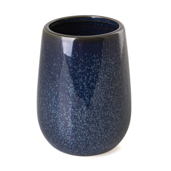 Ποτήρι Οδοντόβουρτσας FRIKI Stoneware navy blue Φ8.5x11.2cm 400ml AWD02191921