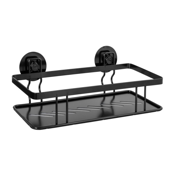 Επιτοίχιο Ράφι Μαύρο από Ατσάλι 29x13.5x11cm AWD02082056