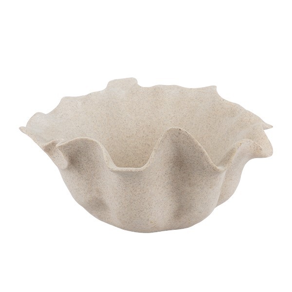 ΔΙΑΚΟΣΜΗΤΙΚΗ ΠΙΑΤΕΛΑ ΠΟΛΥΡΕΖΙΝ ΚΑΦΕ 32x30x14.7cm