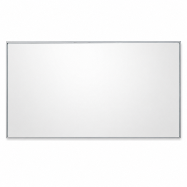 Καθρέπτης Με Πλαίσιο Αλουμινίου Chrome 100x2x50εκ. MRShome MRS4601003