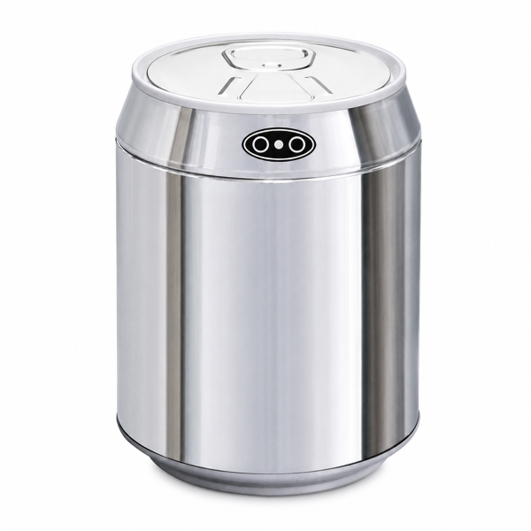 Αυτόματος Κάδος Με Φωτοκύτταρο 1,5lt Chrome Φ12x15εκ. MRShome sl-MRS4603003