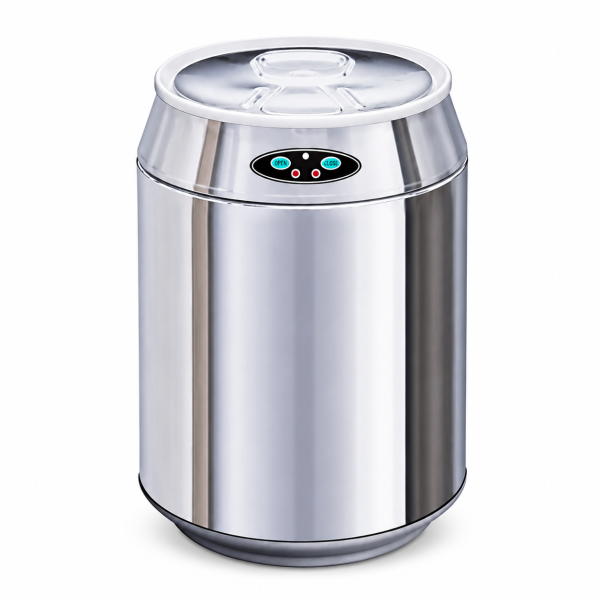 Αυτόματος Κάδος Με Φωτοκύτταρο 6lt Chrome Φ24x29,5εκ. MRShome MRS4603004