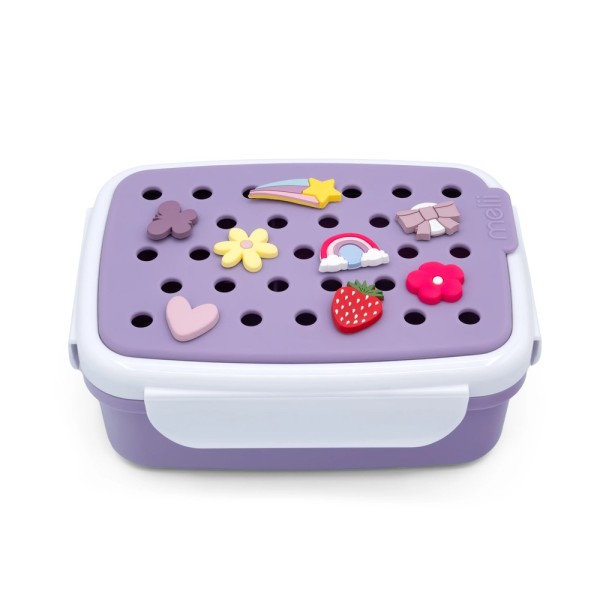  Φαγητοδοχείο Με Charms Bento Μωβ Melii MEL27630