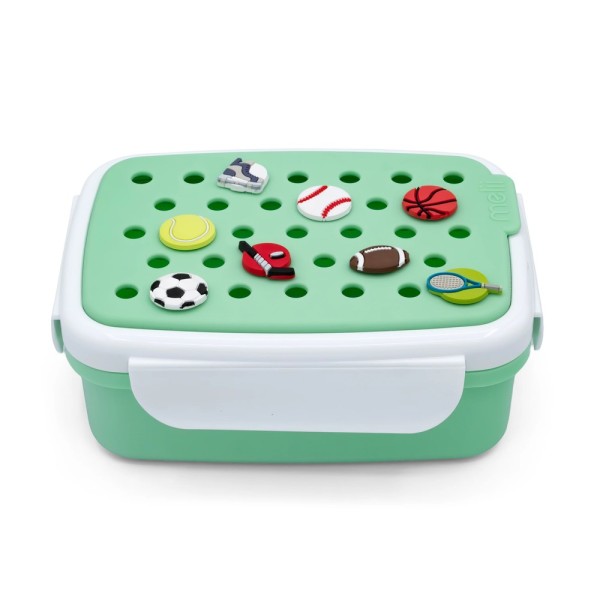 Φαγητοδοχείο Με Charms Bento Πράσινο Melii MEL27610