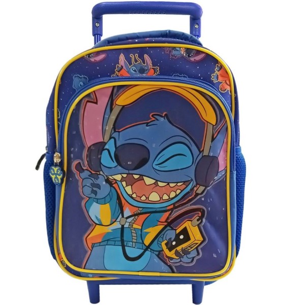 Τσάντα Τρόλευ Νηπίου Stitch 29εκ. Με 2 Πλαϊνές Θήκες Justnote 50-3541