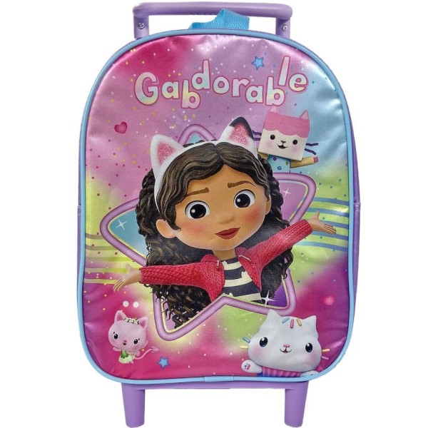Τσάντα Τρόλευ Νηπίου Gabby 's Dollhouse 29εκ. Justnote 50-3231