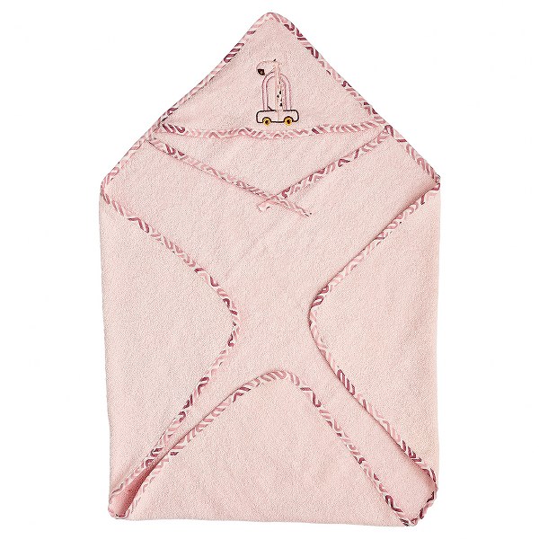 Κάπα Βαμβακερή 75x75εκ. Giraffe Pink 40261