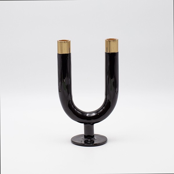 ΚΗΡΟΠΗΓΙΟ ΜΕΤΑΛΛΟ ΜΑΥΡΟ-ΧΡΥΣΟ 11x7.5x20cm (Συσκευασία 2 τεμαχίων)