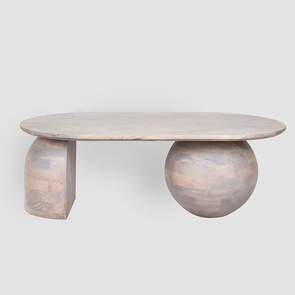 ΤΡΑΠΕΖΙ ΞΥΛΟ ΜΑΝΓΚΟ ΚΑΦΕ 110x66x45cm