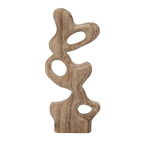 ΓΛΥΠΤΟ ΑΦΗΡΗΜΕΝΟ ΞΥΛΙΝΟ ΦΥΣΙΚΟ 16.5x5x37cm (Συσκευασία 2 τεμαχίων)