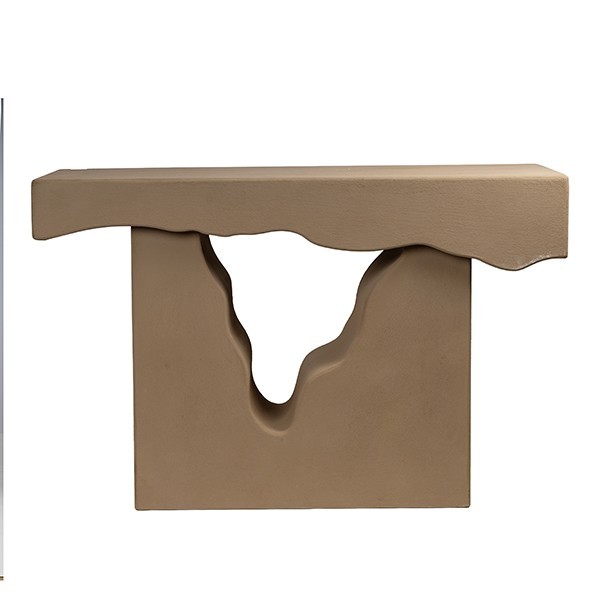 ΚΟΝΣΟΛΑ MDF ΕΚΡΟΥ 120x36x81cm