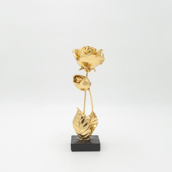 ΛΟΥΛΟΥΔΙΑ ΠΟΛΥΡΕΖΙΝ ΧΡΥΣΟ - ΜΑΥΡΟ 8.5x8.5x26cm (Συσκευασία 2 τεμαχίων)