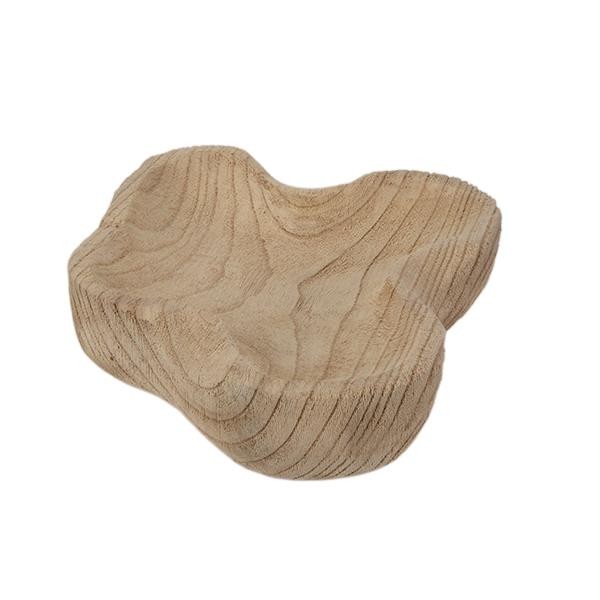 ΔΙΑΚΟΣΜΗΤΙΚΗ ΠΙΑΤΕΛΑ ΞΥΛΙΝΗ ΦΥΣΙΚΟ 28x27x7.5cm (Συσκευασία 2 τεμαχίων)
