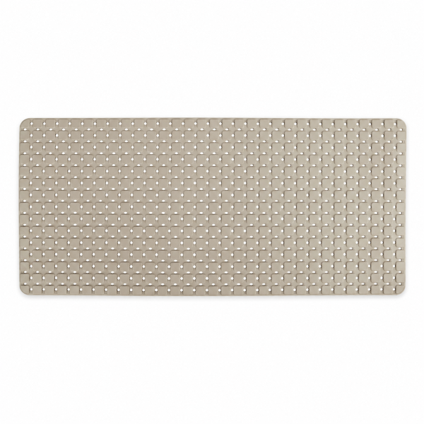 Αντιολισθητικό Πατάκι Μπάνιου TPR 35x78cm Μπεζ MRShome