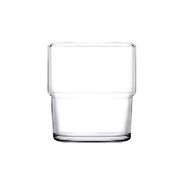 Ποτήρι Γυάλινο Χαμηλό Στοιβαζόμενο 30cl Hill 420945 12τμχ | Σετ 12 τεμαχίων