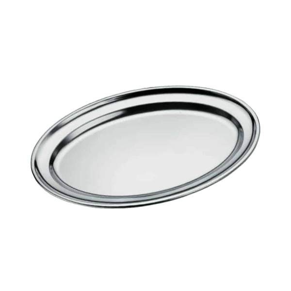 Πιατέλα Οβάλ 20x12εκ Inox 213-001