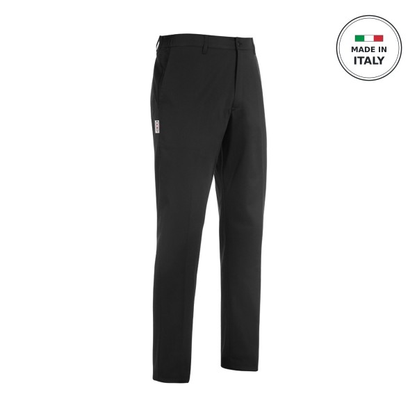 Παντελόνι Unisex EGOCHEF Slim Fit Φερμουάρ Μαύρο 53% Βαμβάκι 44% Πολυεστέρας 3% Spandex MEDIUM
