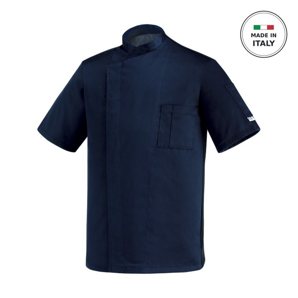 Σακάκι Σεφ EGOCHEF 100% Microfiber Ανδρικό Saylor με Κοντό Μανίκι Ottavio MEDIUM