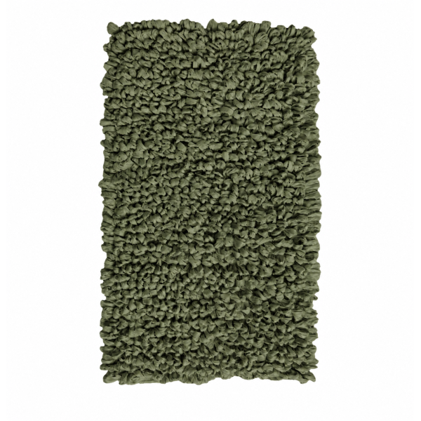 EVORA Χειροποίητο Πατάκι 50x70cm Πράσινο C10 Mrshome