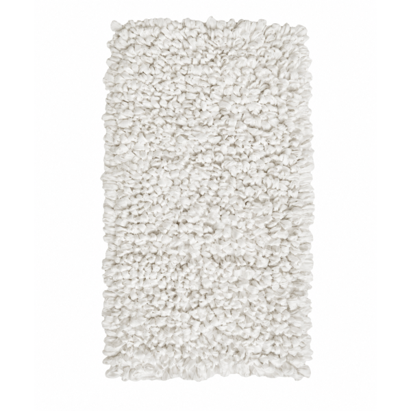 EVORA Χειροποίητο Πατάκι 50x70cm Λευκό C13 Mrshome