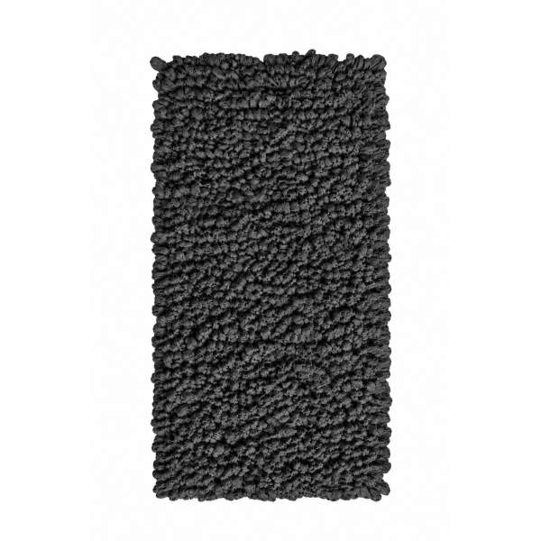 EVORA Χειροποίητο Πατάκι 60x120cm Μαύρο C12 Mrshome