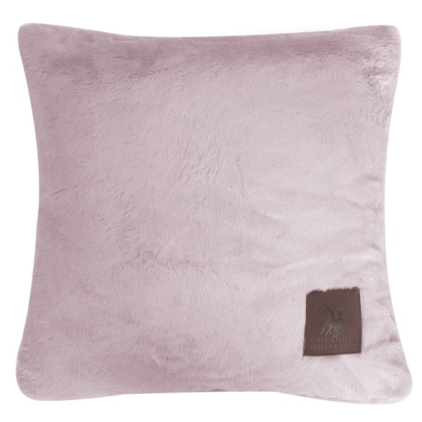 Διακοσμητικό Μαξιλάρι Γούνινο Faux Fur 40x40εκ. Premium 3969 Nude Greenwich Polo Club