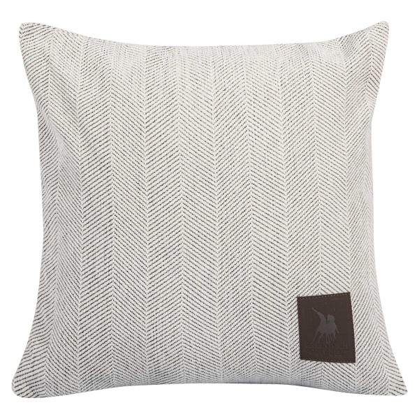 Διακοσμητικό Μαξιλάρι Chenille 42x42εκ. Essential 3946 White Greenwich Polo Club