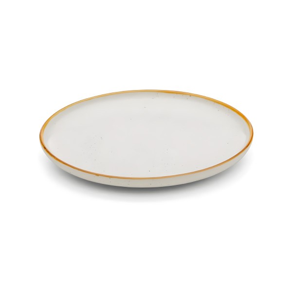 Yuk Πιάτο Ρηχό Πορσελάνης 27εκ Barley Beige