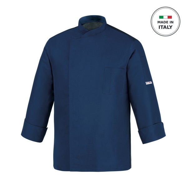 Σακάκι Σεφ EGOCHEF 100% Microfiber Ανδρικό Saylor με Μακρύ Μανίκι Ottavio X-LARGE