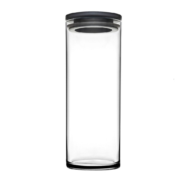 BREAKFAST CLUB JAR W/GREY LID 1230CC H: 23,4 P/384 GB2.OB8 | Συσκευασία 2 τμχ