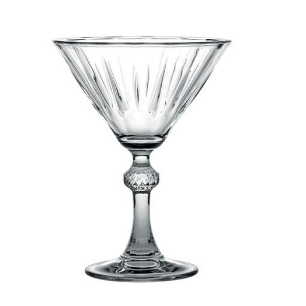 DIAMOND MARTINI GLASS 238CC 23.8 EK P/288 GB6.OB24. | Συσκευασία 6 τμχ