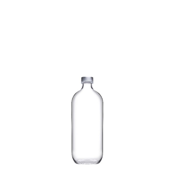 ICONIC BOTTLE W/ METAL LID 360CC H: 17,85 D: 6 OB6/PR.BC.