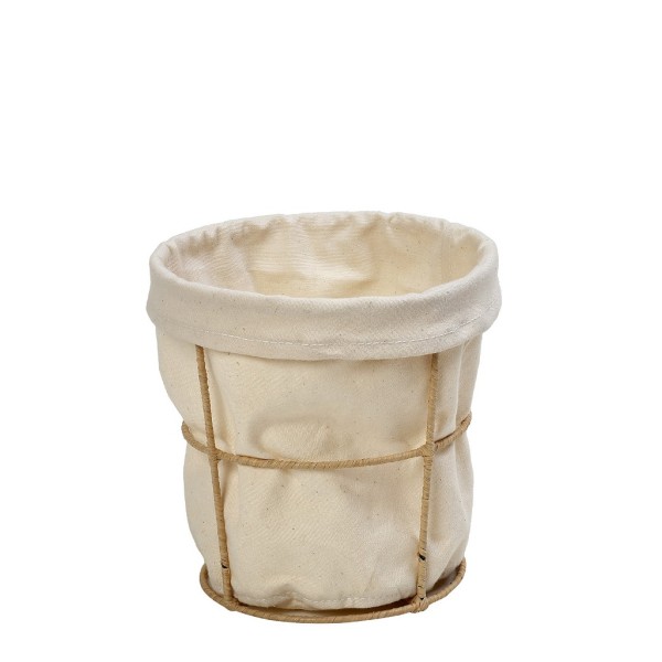 DIS. ΚΑΛΑΘΙ ΣΤΡΟΓΓ. COTTON ΜΕ ΨΑΘΙΝΟ STAND 12X12X9EK | Συσκευασία 3 τμχ