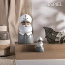 ΚΑΠΕΤΑΝΙΟΣ ΓΚΡΙ  13X11,5X25CM. | Συσκευασία 2 τμχ