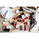DIS. ΜΠΩΛ ΣΤΡΟΓΓΥΛΟ ΚΟΚΚΙΝΟ 6χ4.5ΕΚ. | Συσκευασία 12 τμχ