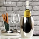 WINE COOLER ΑΝΟΞΕΙΔΩΤΟ ΔΙΠΛΟΤΟΙΧΟ ΑΣΗΜΙ 1.5LT 12X20EK